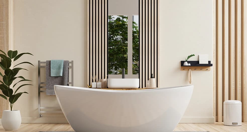 nieuwbouw badkamer